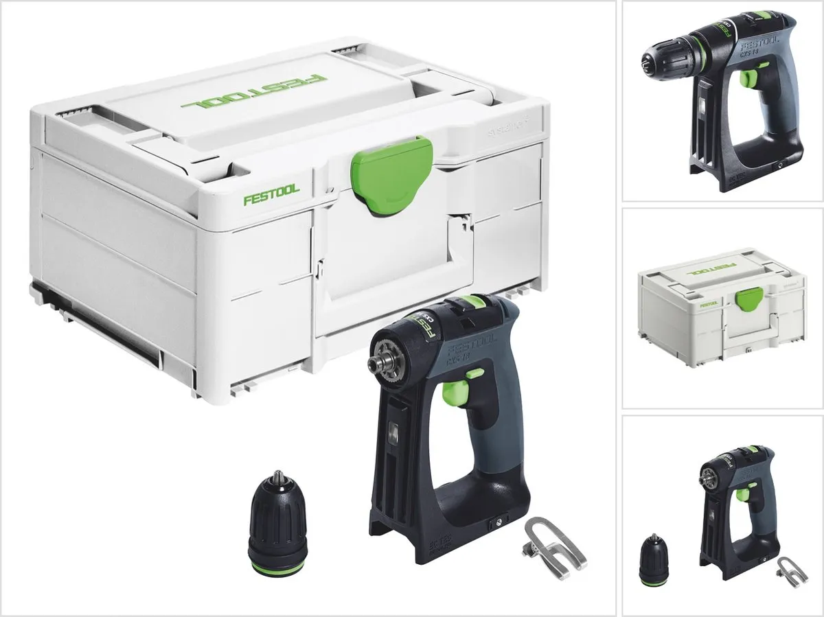 Festool CXS 18-Basic Accuschroefboormachine - 2 snelheden