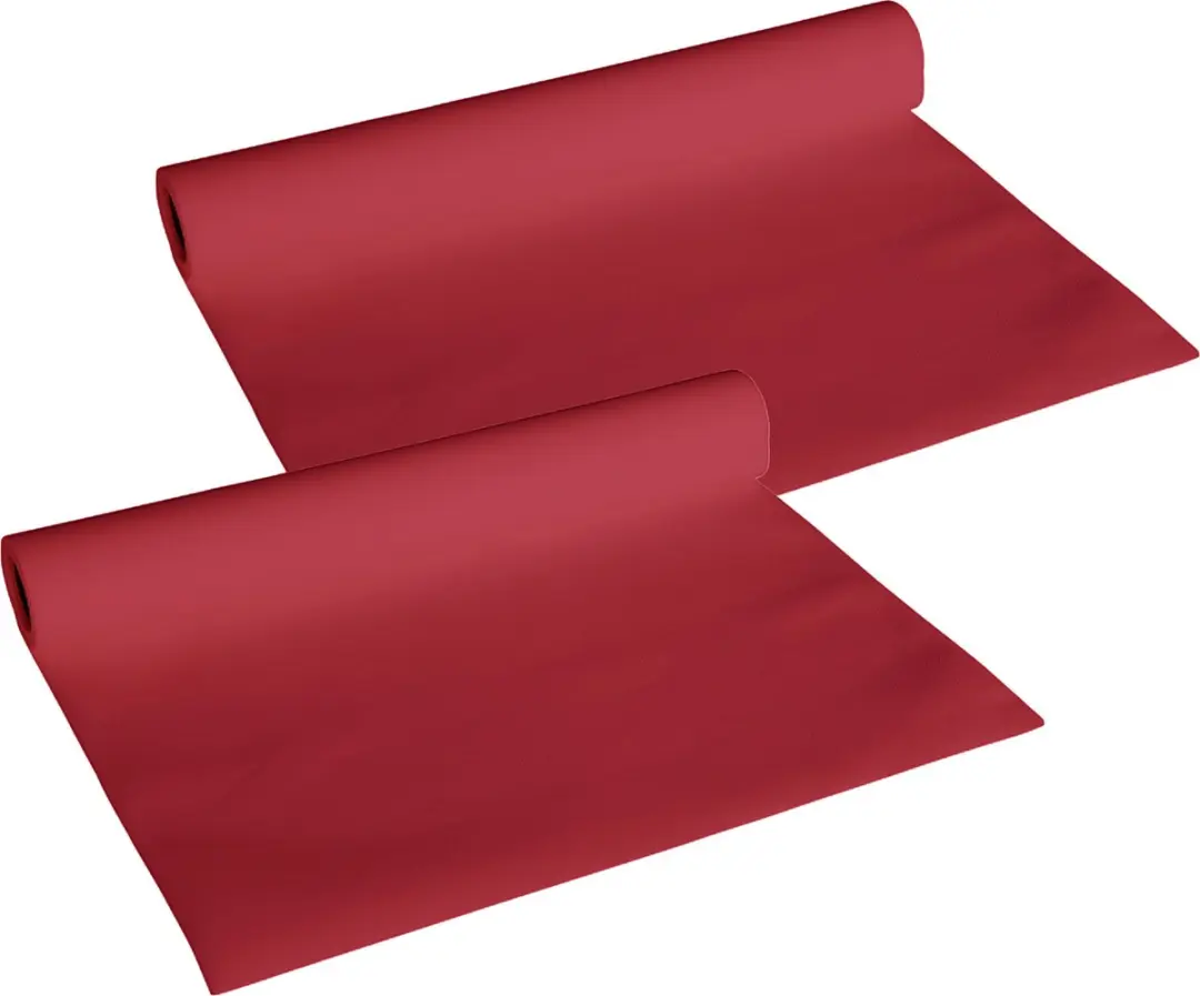 Cosy&Trendy Tafelloper Bordeauxrood 480x40cm - 2 Stuks