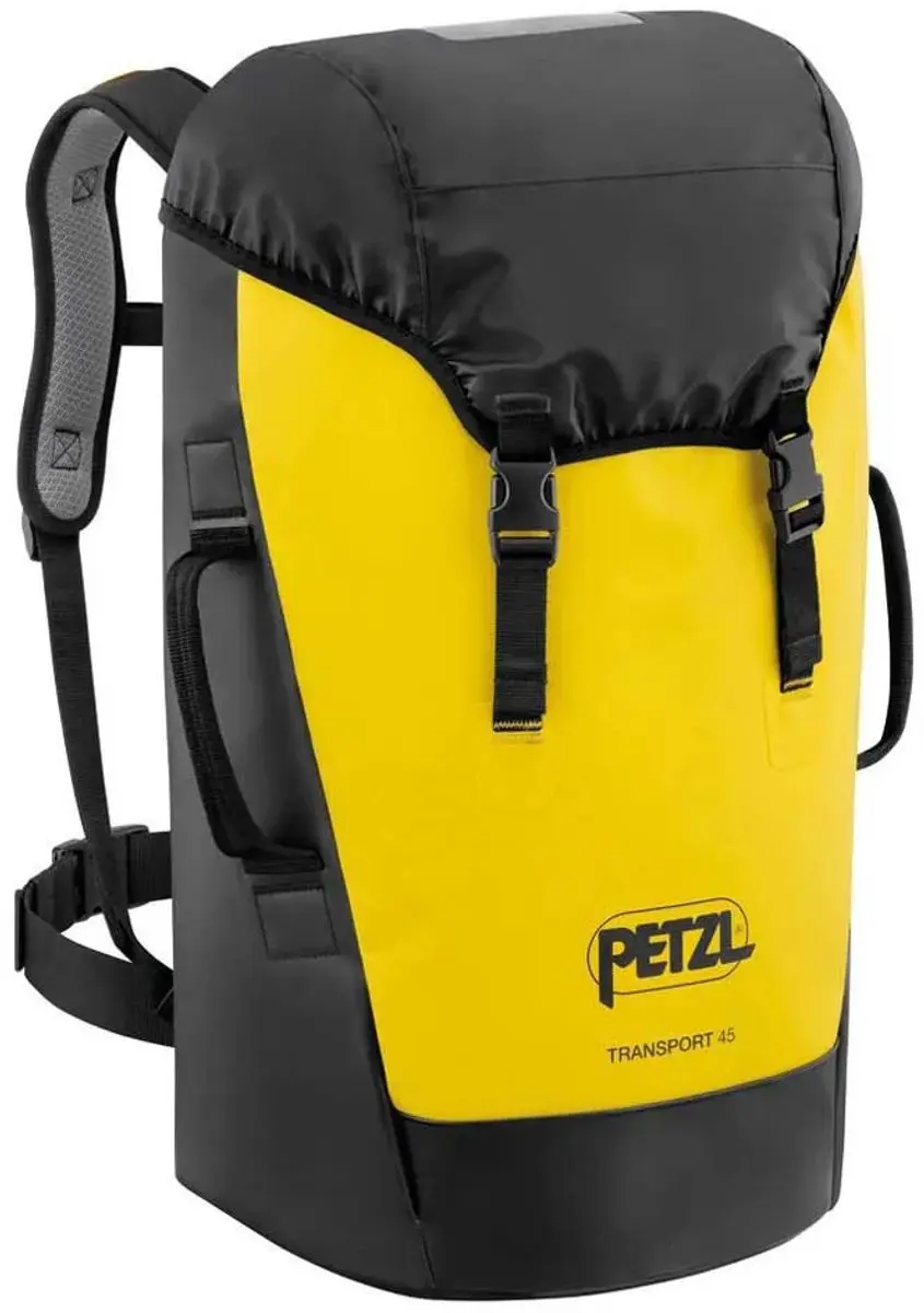 Petzl TRANSPORT Rugzak 45L - Geel/Zwart