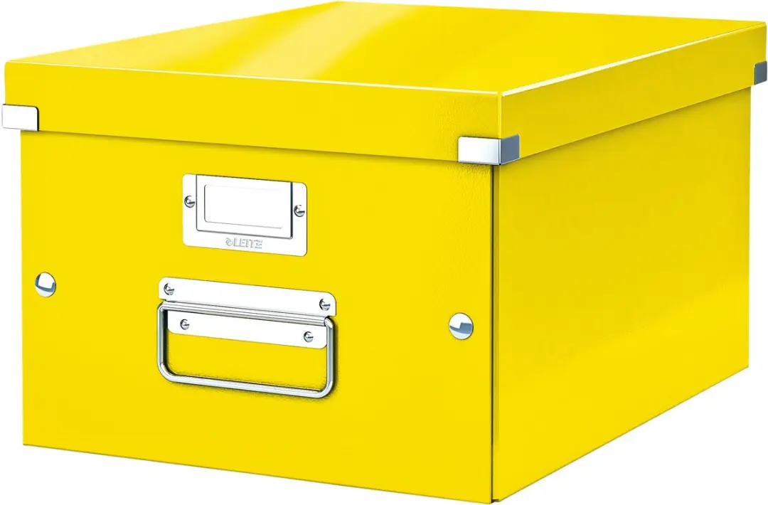 Leitz WOW Click & Store Opbergdoos Geel