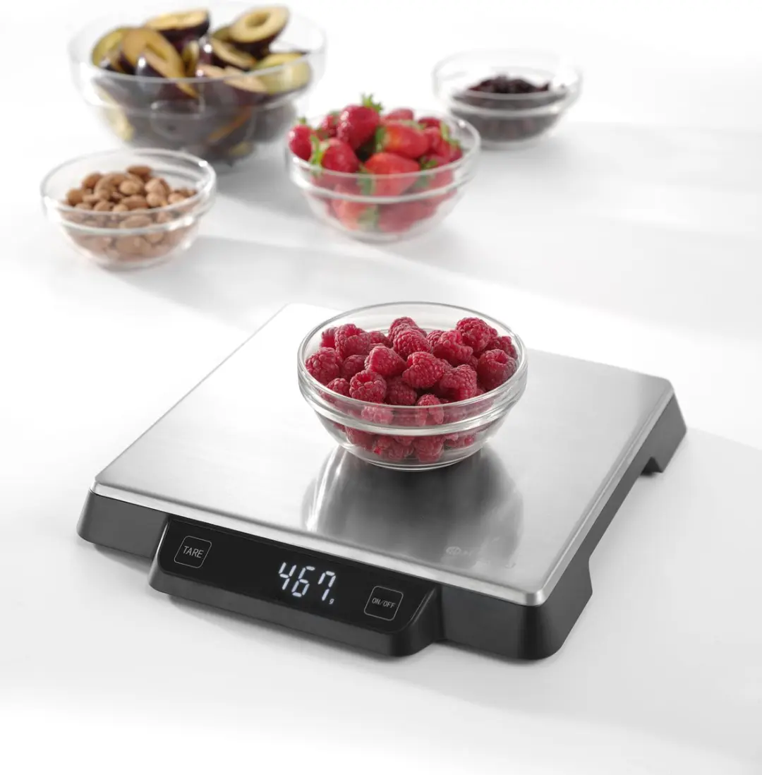 HENDI 580233 Keukenweegschaal 15kg - RVS - Nauwkeurig 1g