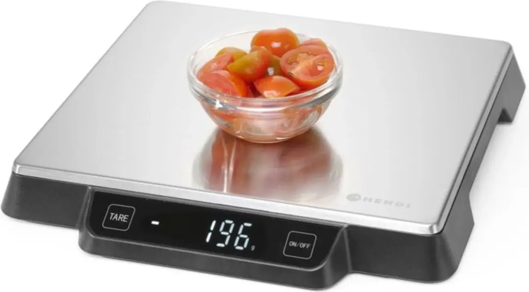 HENDI 580233 Keukenweegschaal 15kg - RVS - Nauwkeurig 1g - afbeelding 6 van 6