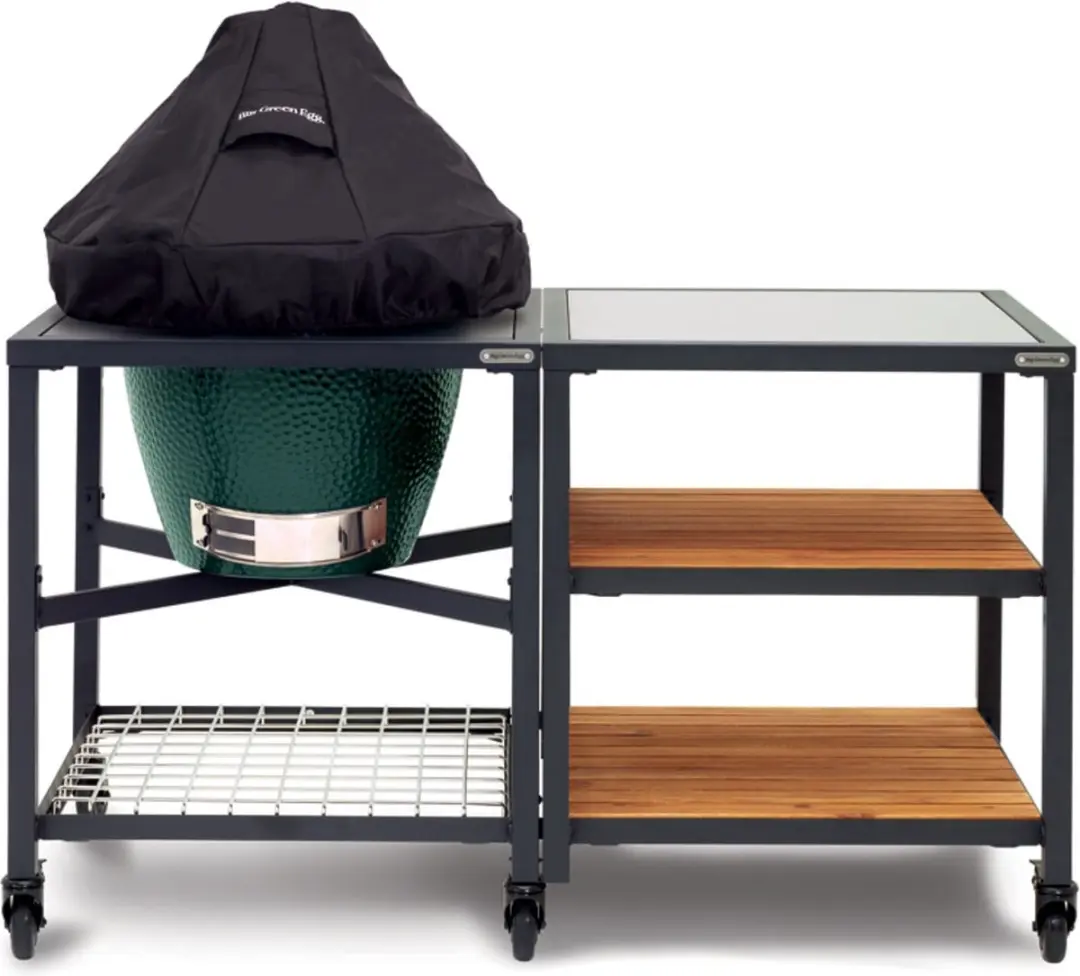 Big Green Egg Universele Afdekhoes Large/XL - Zwart/ Groen