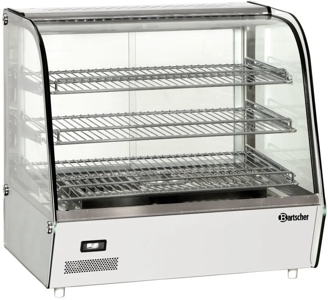 Bartscher Deli Plus I Warmhoudvitrine 120L - 1.1kW - RVS