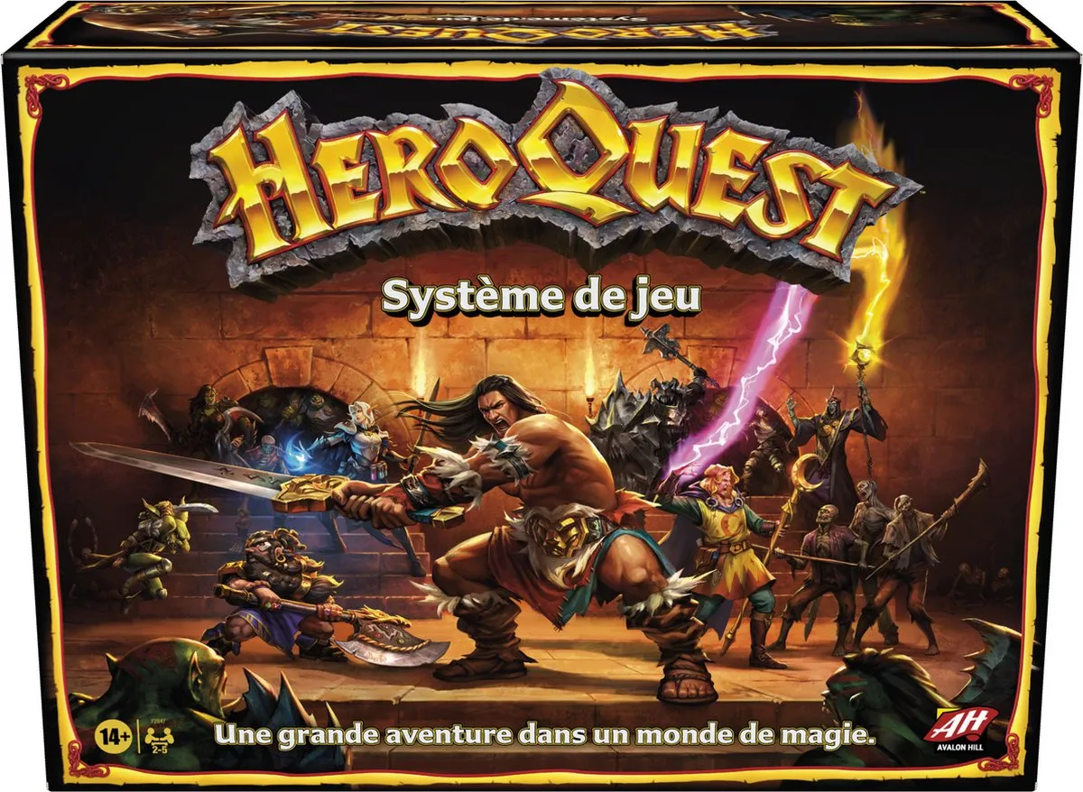 Hasbro HeroQuest Bordspel F2847 - 2-5 Spelers