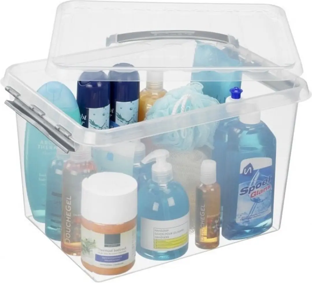 Sunware Q-Line Opbergbox Set 4x - 22L Transparant