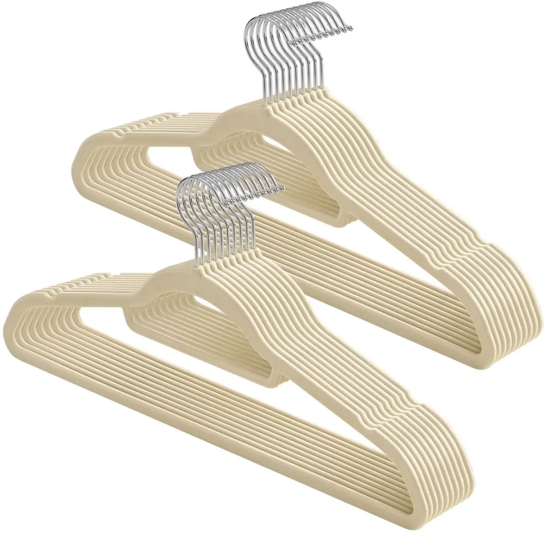 Songmics Fluwelen Kledinghangers 20 Stuks