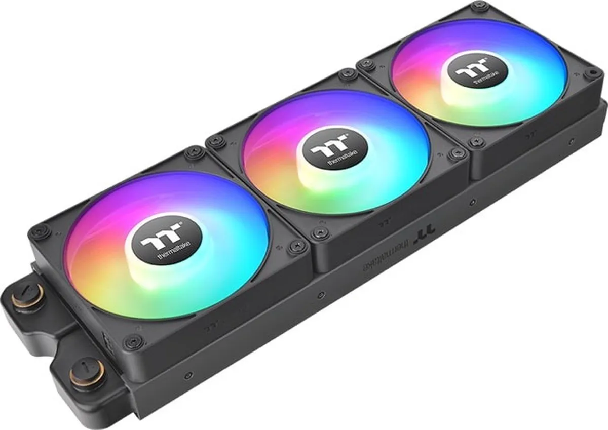 Thermaltake CT120 EX Reverse ARGB Sync 120mm Ventilator - 3 Stuks - Zwart