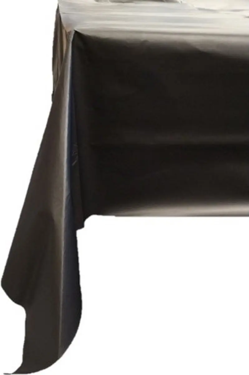 Duni Dunisilk+ Tafelkleed 138x220cm - Zwart