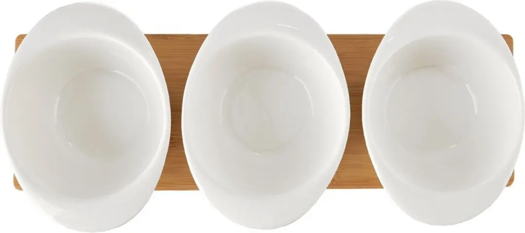 Orion Whiteline 32cm Snackset - 7-delig Wit - afbeelding 6 van 6