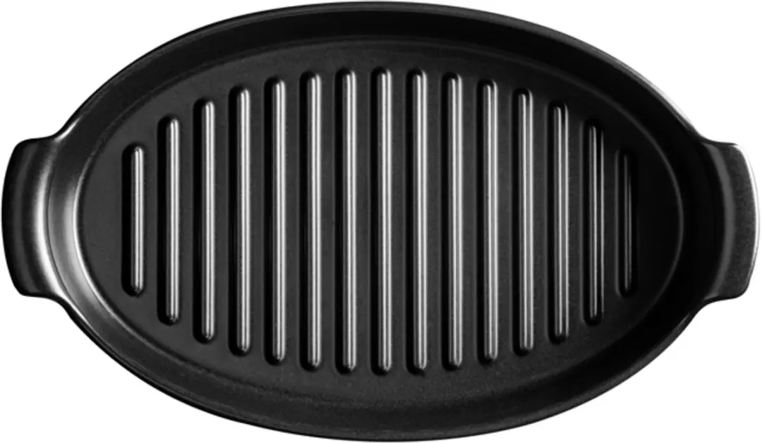 Emile Henry BBQ Vispan E-Box - Truffe 25cm - Zwart