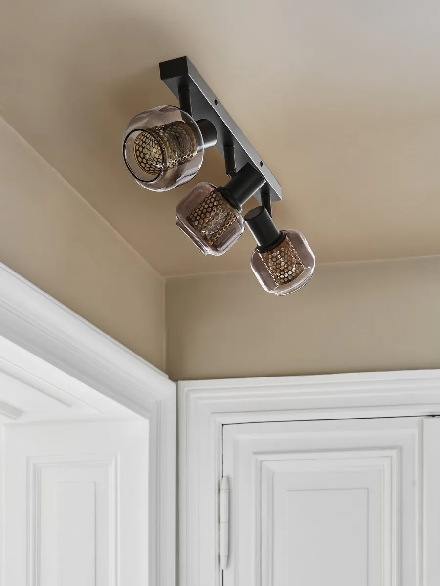 LEDVANCE Decor Spot Firefly E14 3x2.8W 750lm - Zwart