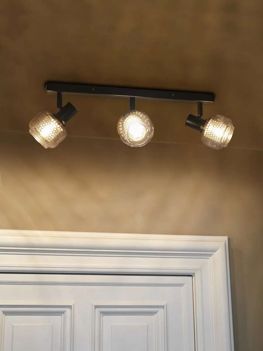 LEDVANCE Decor Spot Firefly E14 3x2.8W 750lm - Zwart