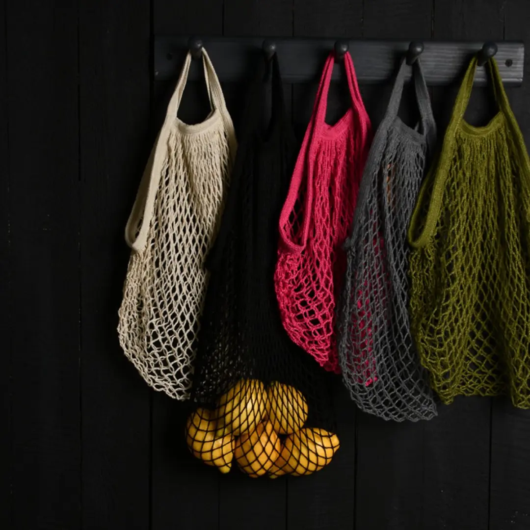 Esschert Design Net Boodschappentas