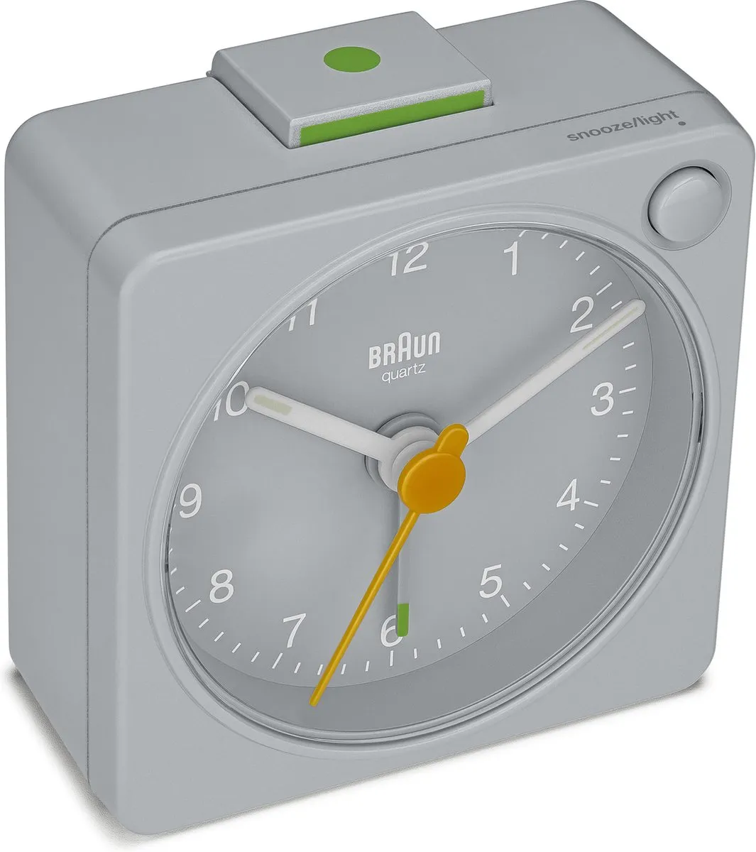 Braun BC02XG Reis Wekker - Grijs