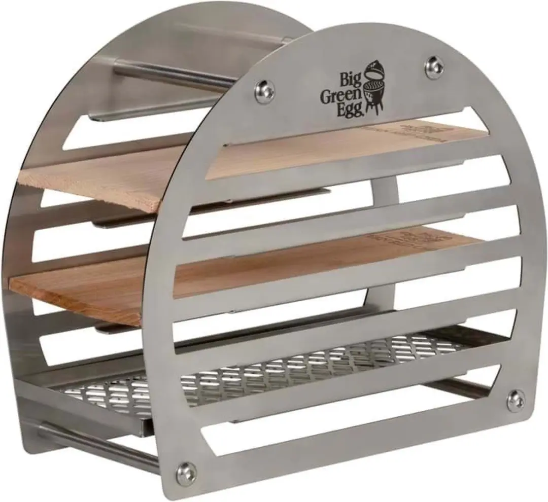 Big Green Egg Smoking Tower