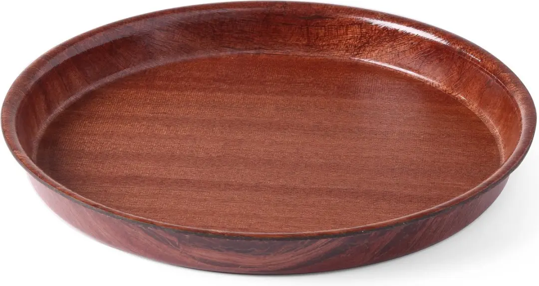HENDI Mahonie Rond Dienblad Ø42cm - Antislip