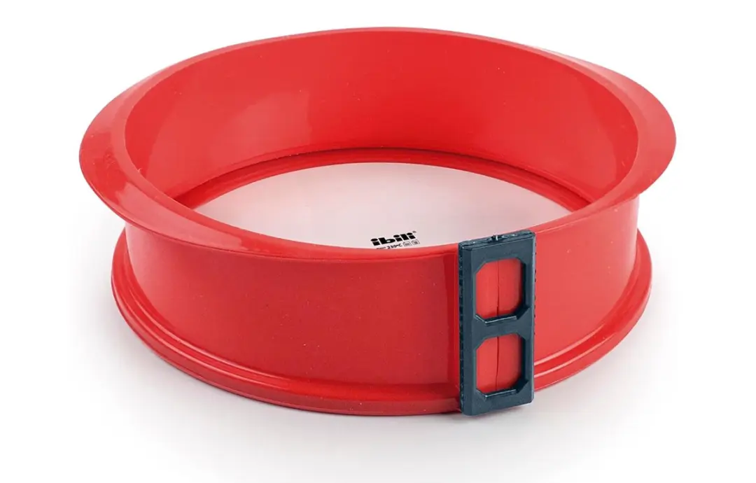 Ibili Ronde Siliconen Cakevorm 26cm - Rood