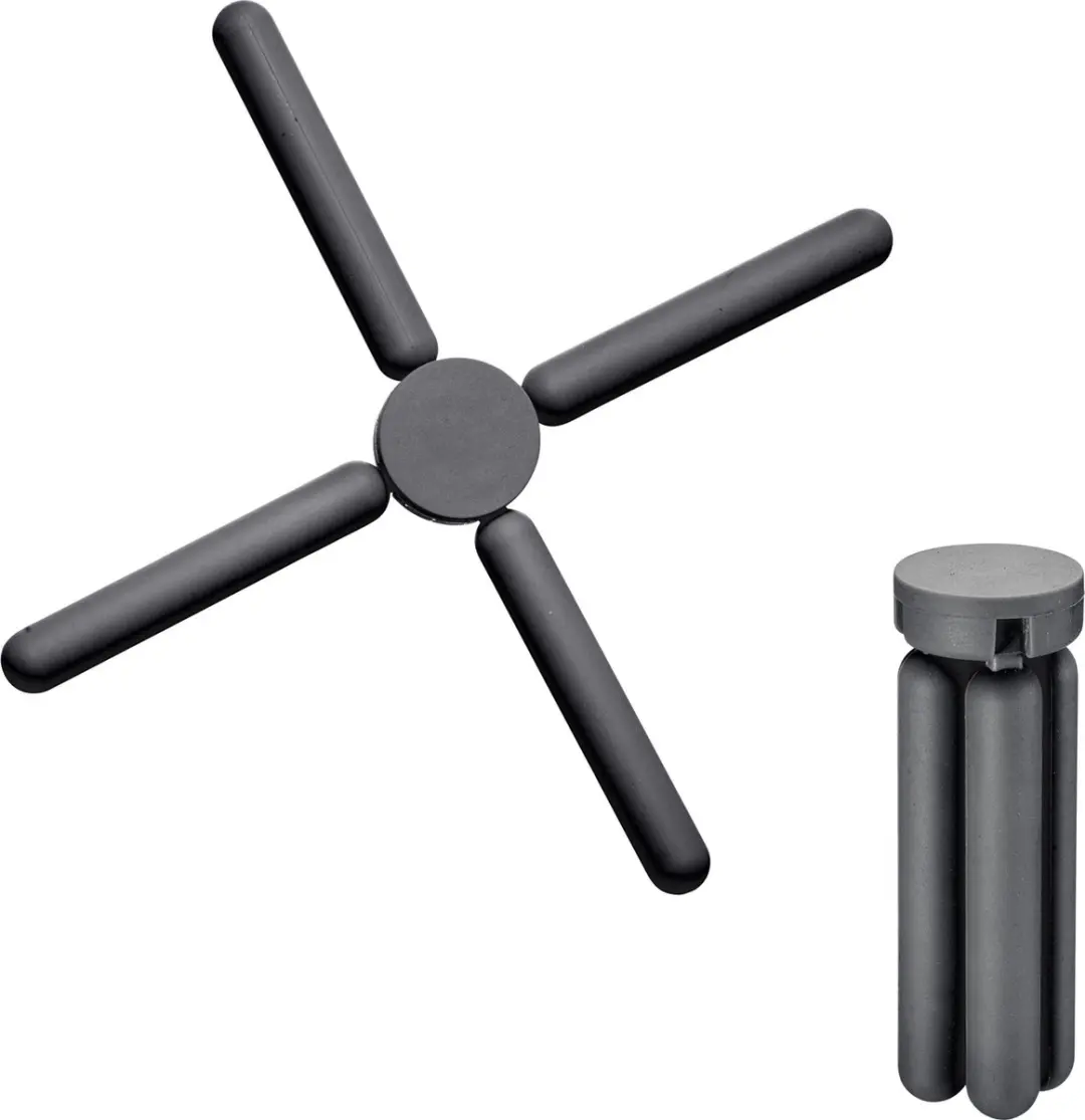 Westmark Opvouwbare Onderzetter Silicone - Ø22cm - Zwart