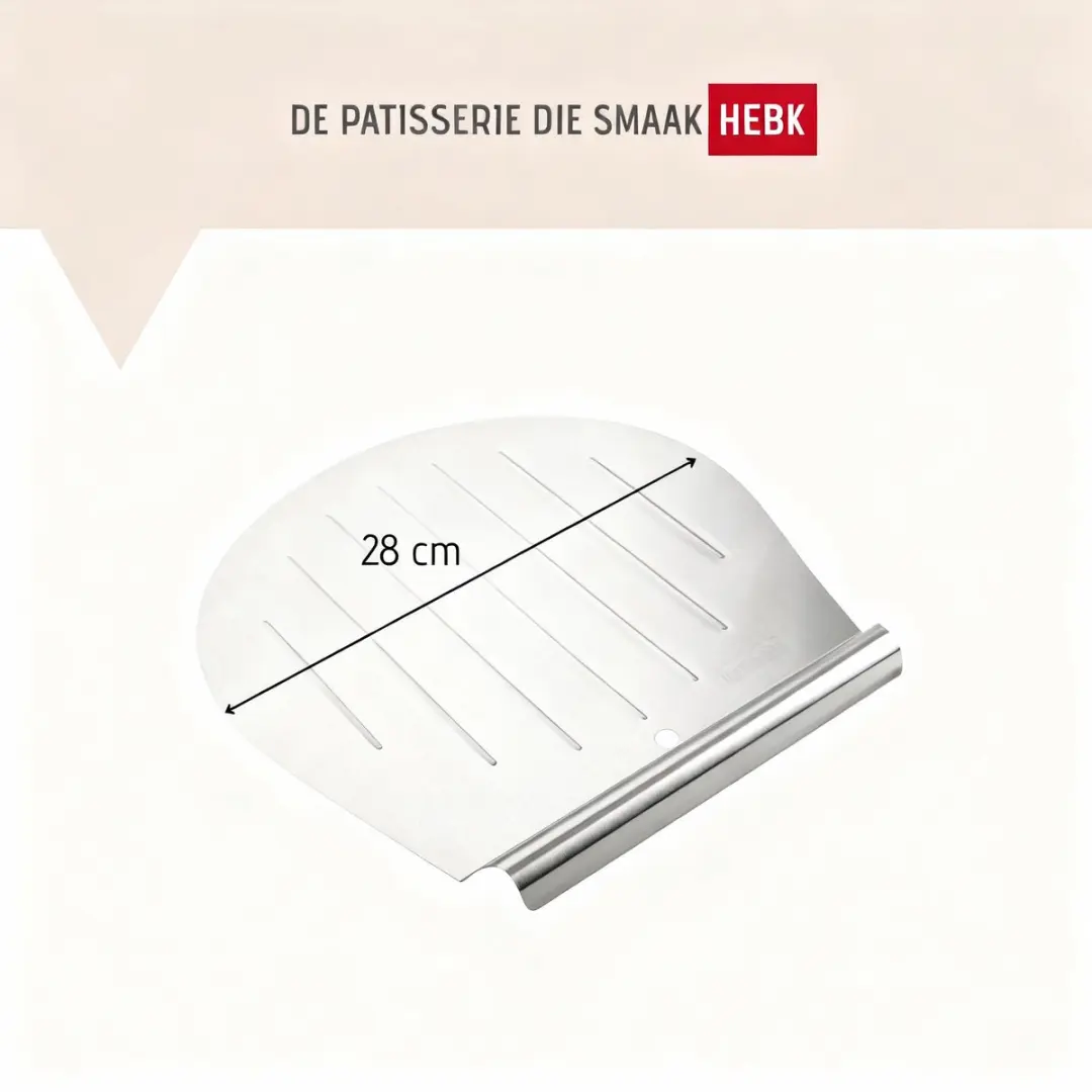 Zenker Smart Pastry Taartschep 28cm - RVS - Grijs