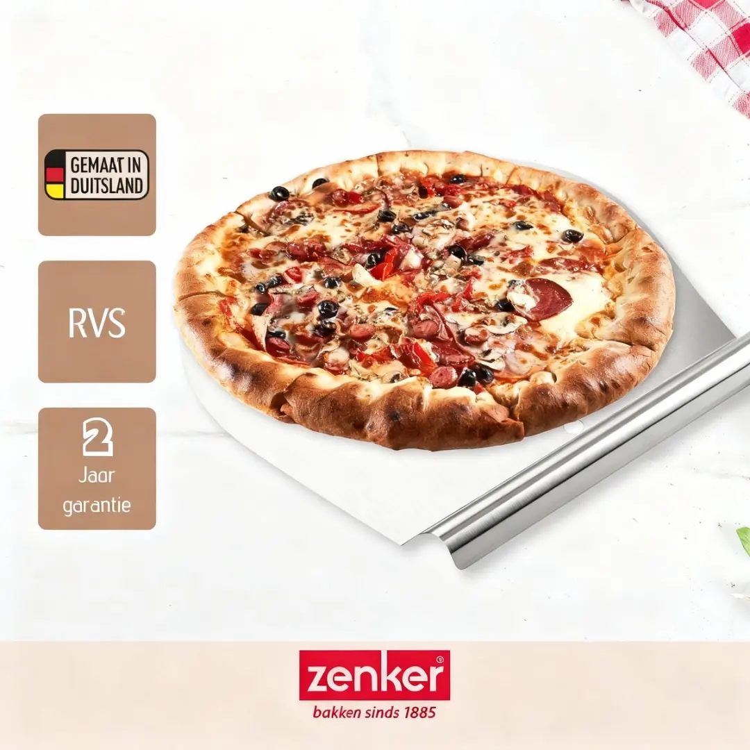 Zenker Smart Pastry Taartschep 28cm - RVS - Grijs