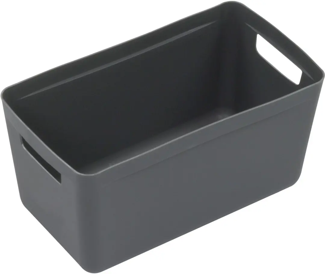 Kangaro Opbergboxen 8L Antraciet - Set van 3