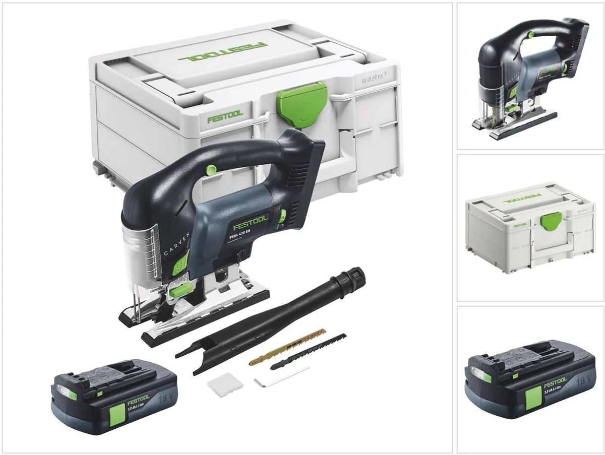 Festool CARVEX PSBC 420-Basic Accu-Pendeldecoupeerzaag 18V