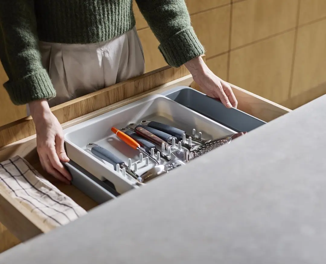 Joseph Joseph DrawerStore Uitschuifbare Keukenhulp - Grijs - afbeelding 6 van 6
