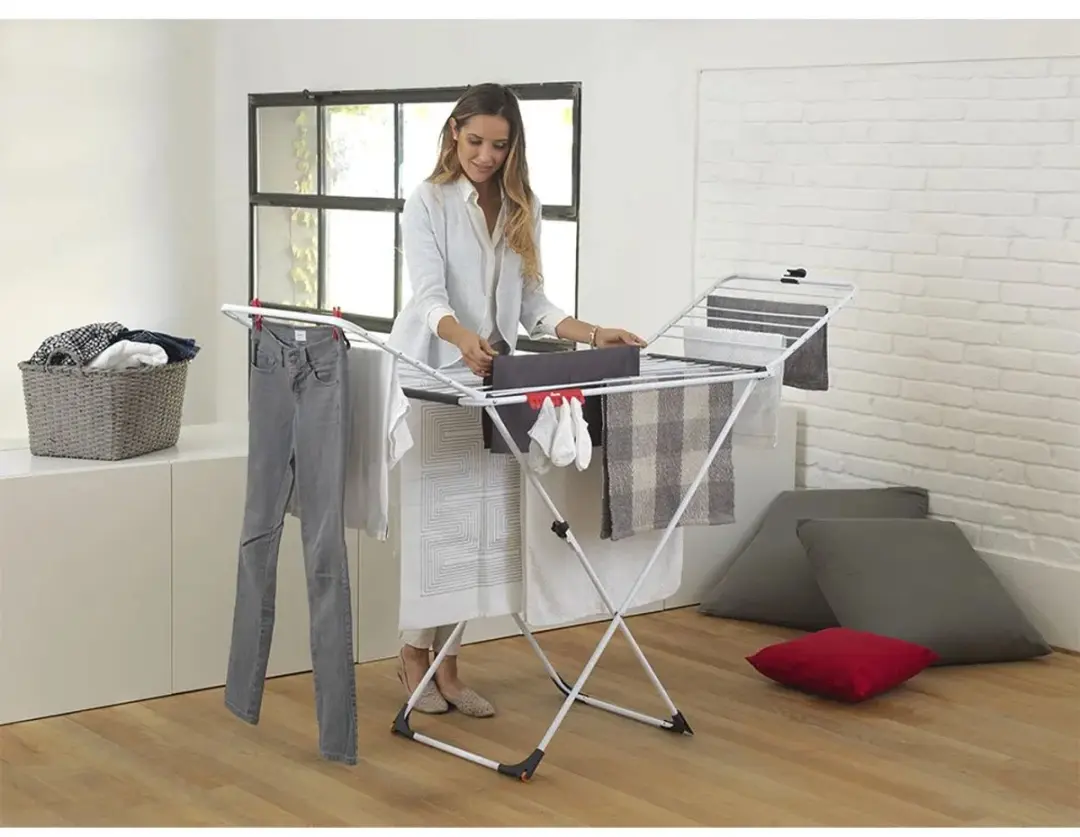 Vileda X Clothes Line - 173x56x93cm - Wit