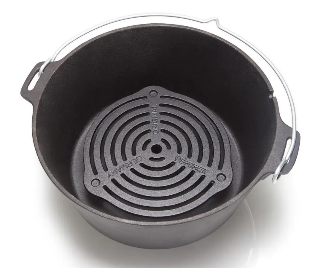 Petromax Gietijzeren Onderzetter/Grillrooster 23cm - Rood