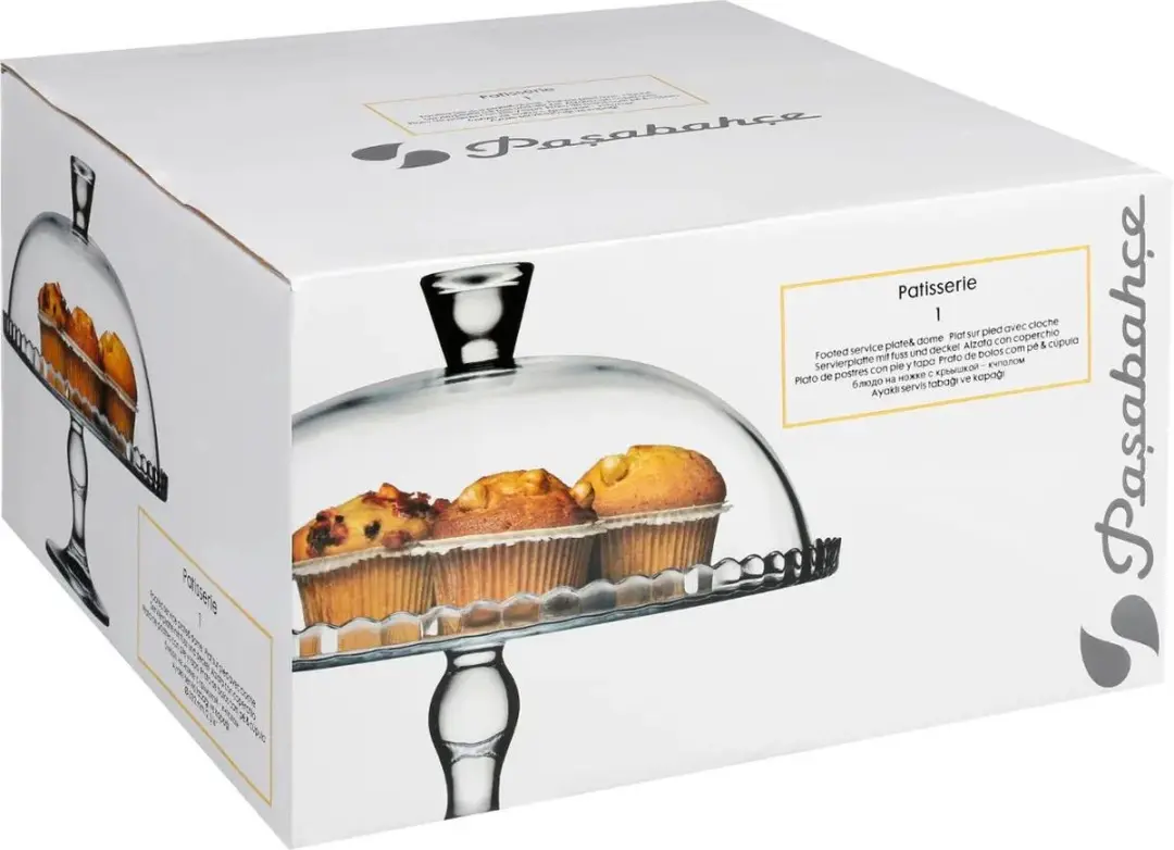 Pasabahce Plateau Glas 32cm - Transparant
