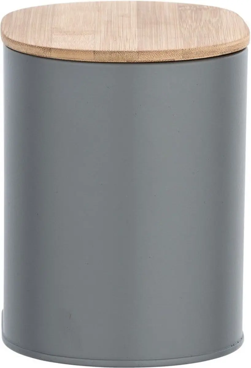 Wenko 23701100 Opbergdoos Bamboe - 920ml - Grijs