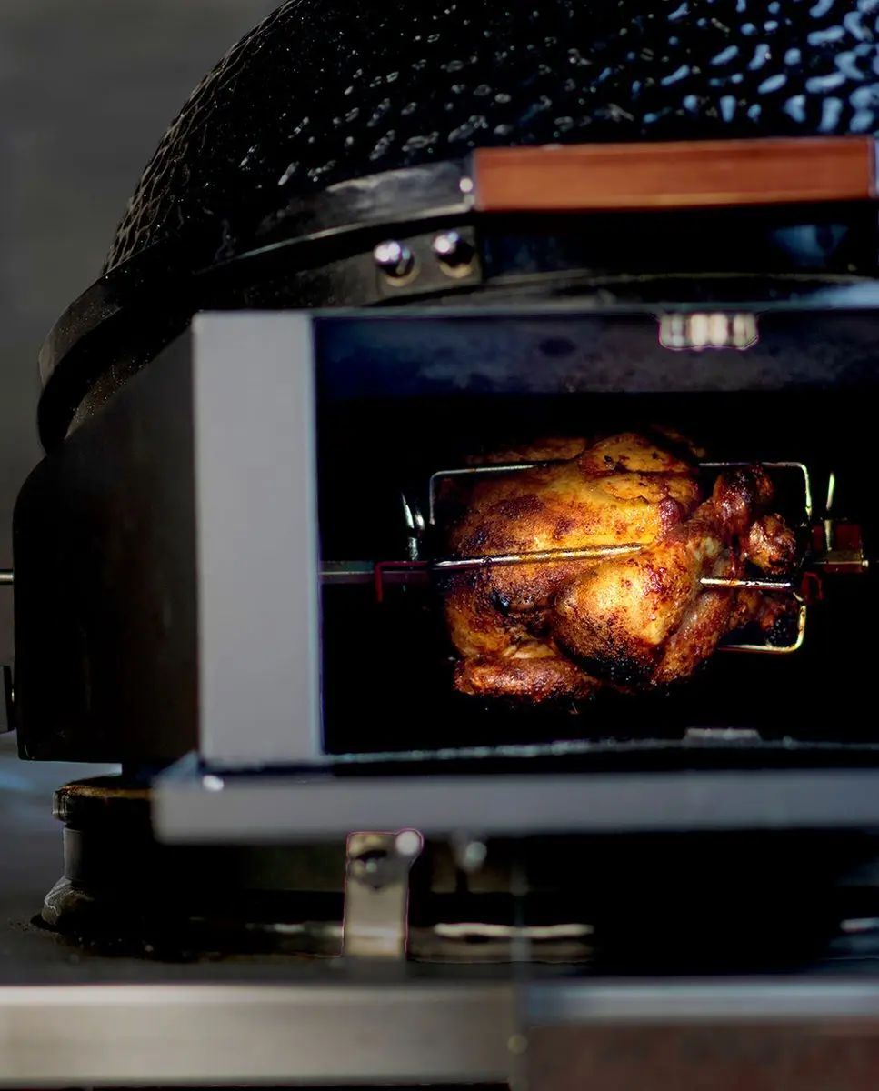 The Bastard BB818 Pizza Rotisserie Medium - Zwart