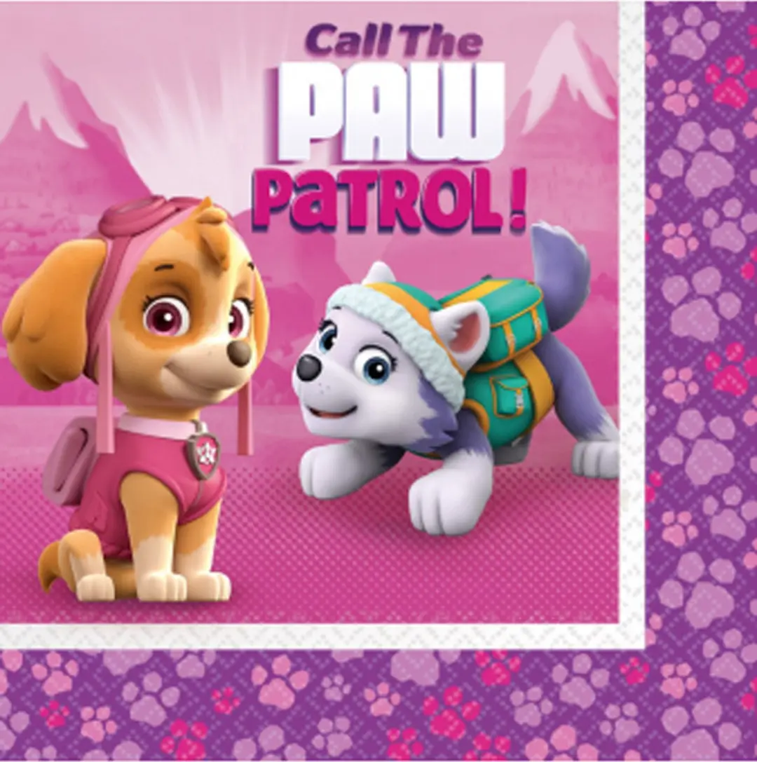 PAW Patrol Servetten 33x33cm