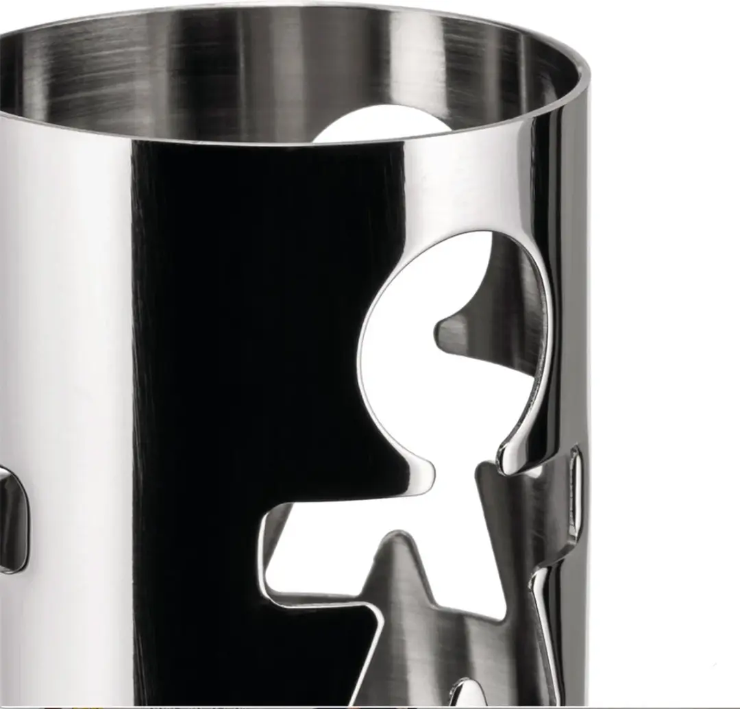 Alessi Girotondo-6 Servetringen - 6 Stuks - Gepolijst Staal