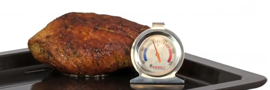HENDI Oventhermometer 50-300°C - RVS - 60x40x70mm Grijs