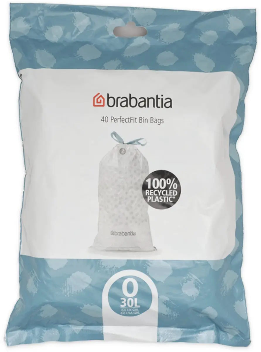 Brabantia PerfectFit Vuilniszak Dispenser 30L - 120 Stuks (3x40)