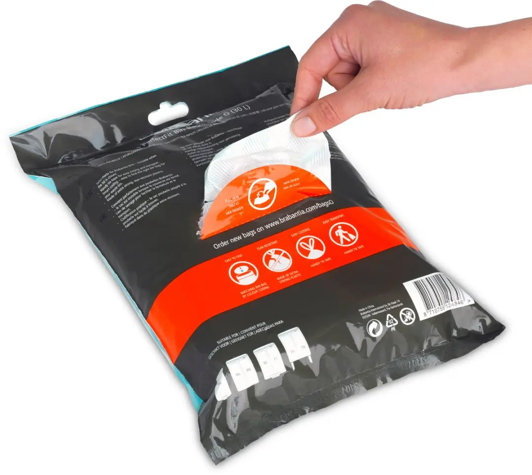 Brabantia PerfectFit Vuilniszak Dispenser 30L - 120 Stuks (3x40)