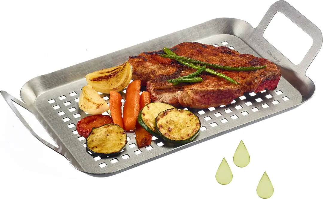 Westmark Grillpan Plat & Compact - Roestvrij Staal