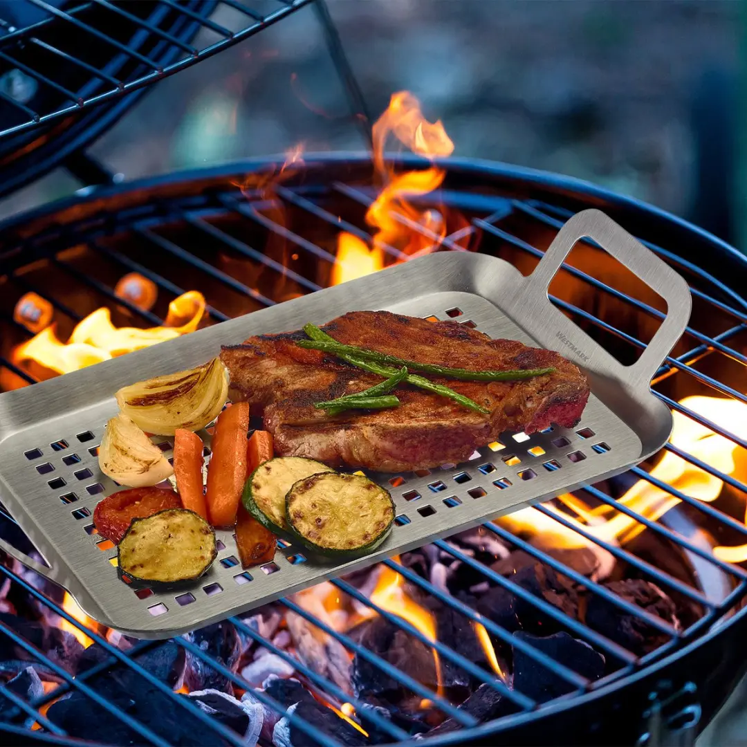 Westmark Grillpan Plat & Compact - Roestvrij Staal