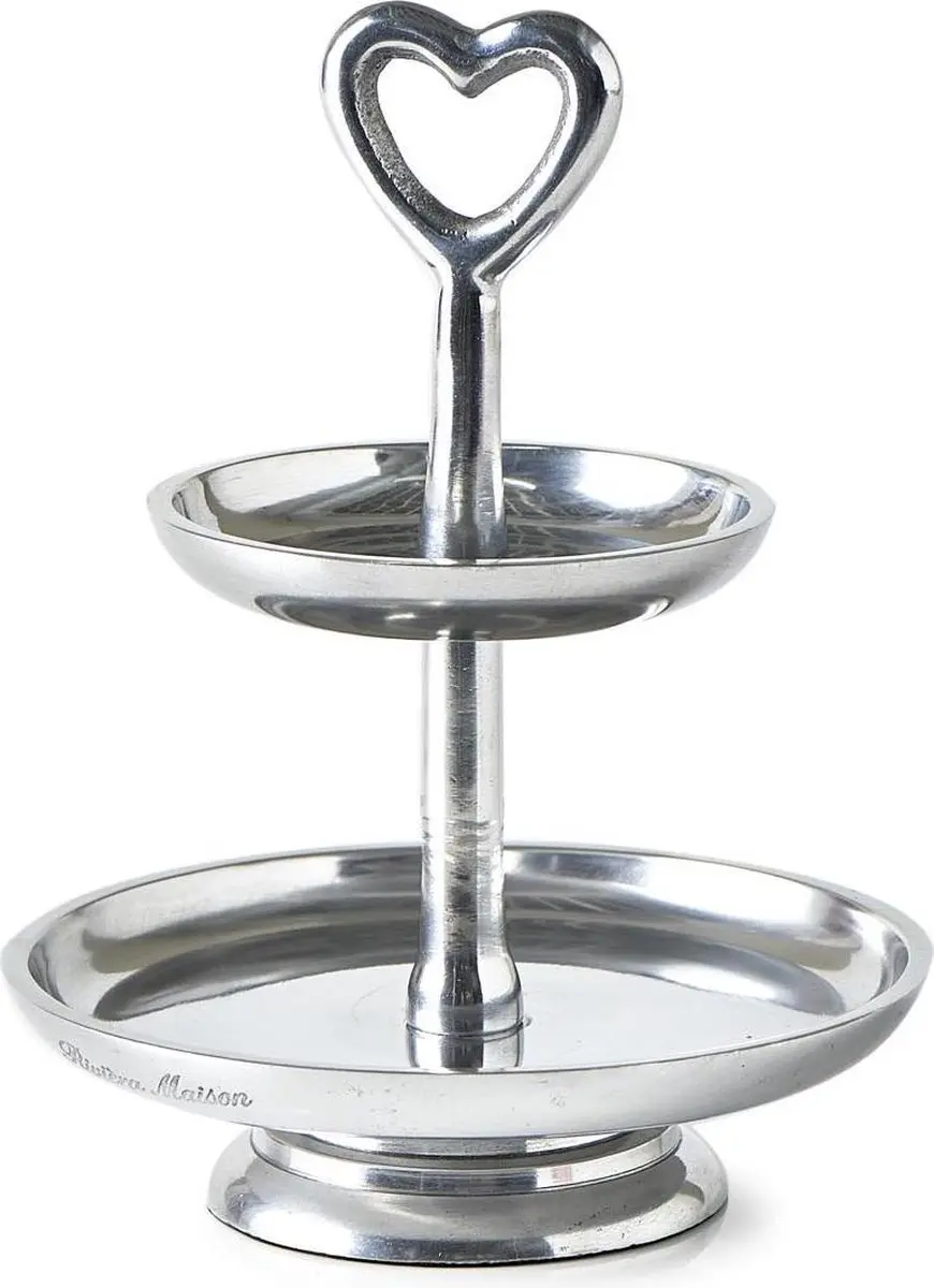 Riviera Maison Lovely Heart Etagère 2 Laags