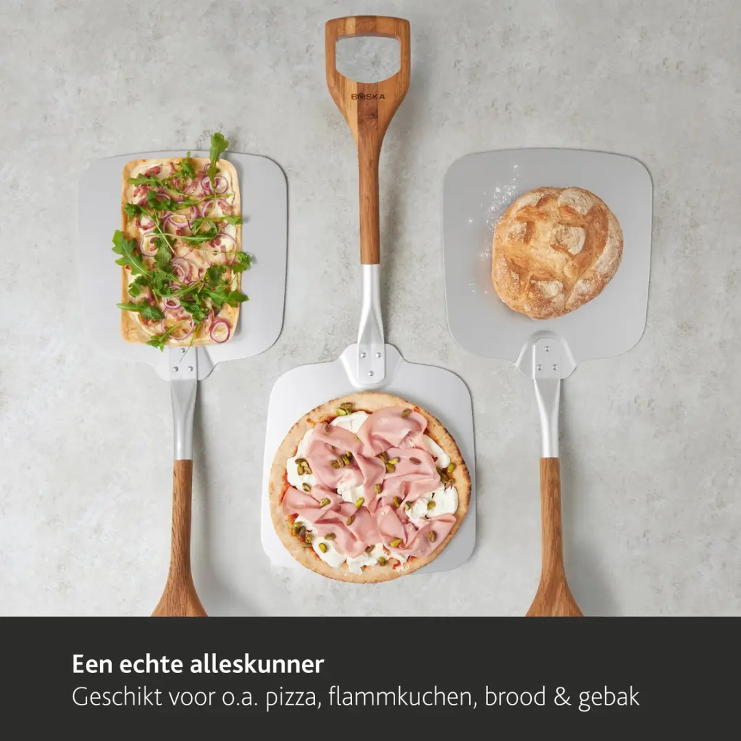 Boska Pizzaschep Barbecue 74cm - Eikenhouten handvat