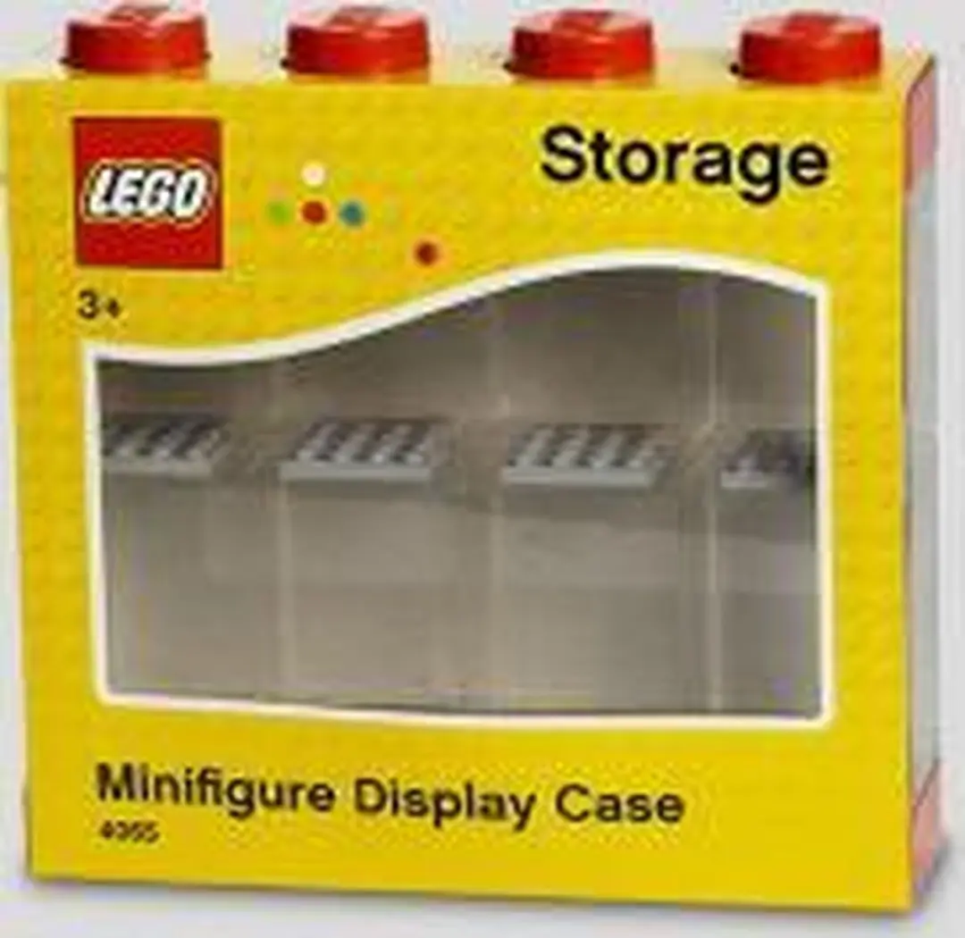Opbergbox Minifiguur 8, Rood - LEGO