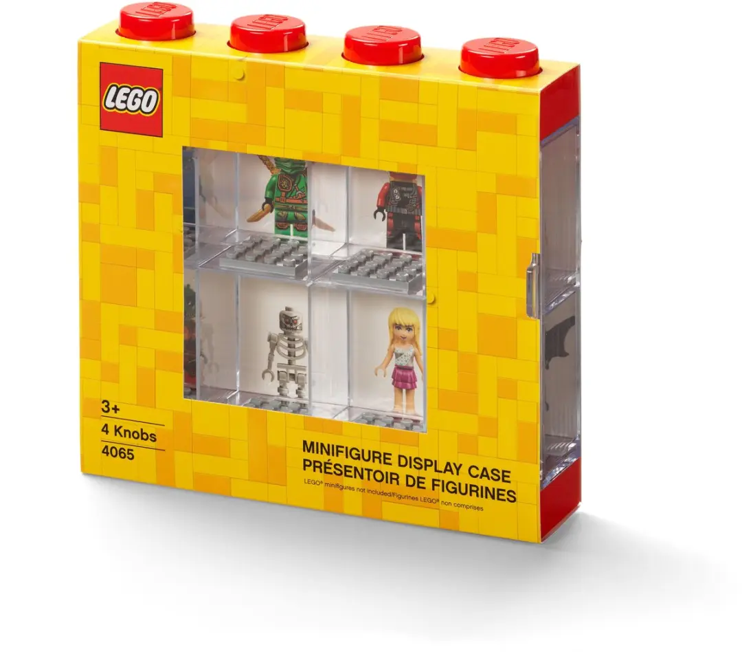 Opbergbox Minifiguur 8, Rood - LEGO