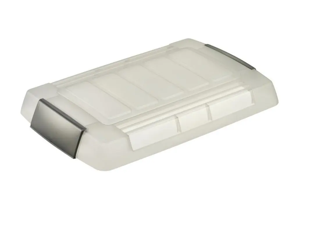 Sunware Nesta Verhoogd Deksel 62x41cm - 5L - Transparant Metaal