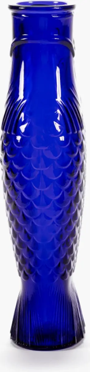 Serax Paola Navone Fish & Fish Karaf - 85cl - Kobaltblauw