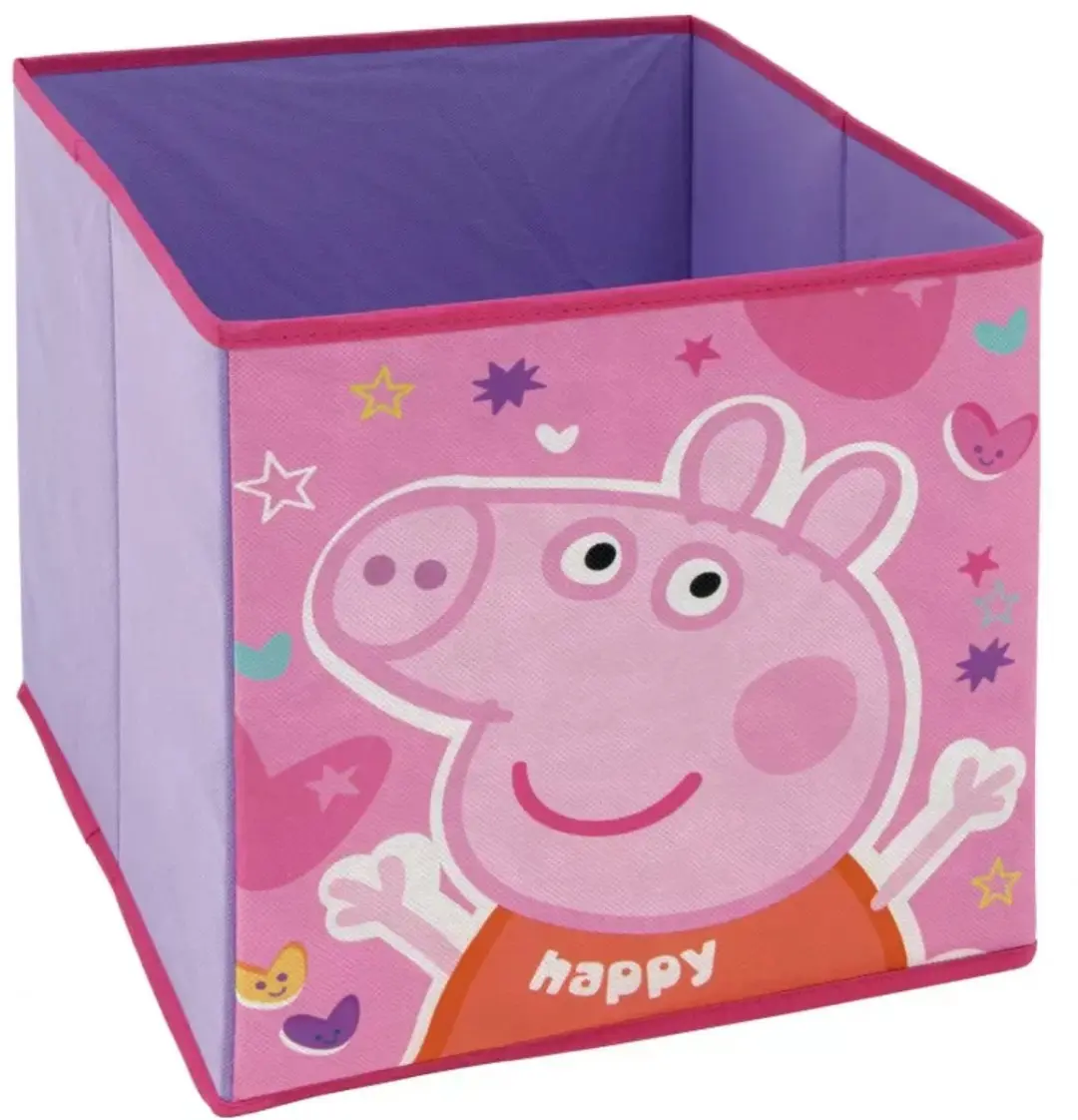Peppa Pig Speelgoed Opbergbox 31x31x31cm - Roze