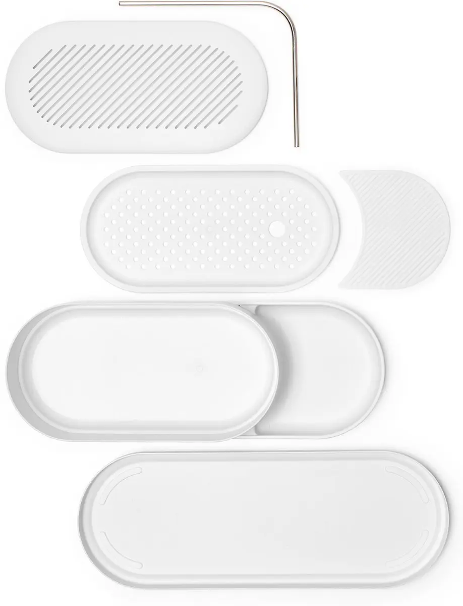 Brabantia SinkStyle Gootsteen Organizer Mineral Fresh White