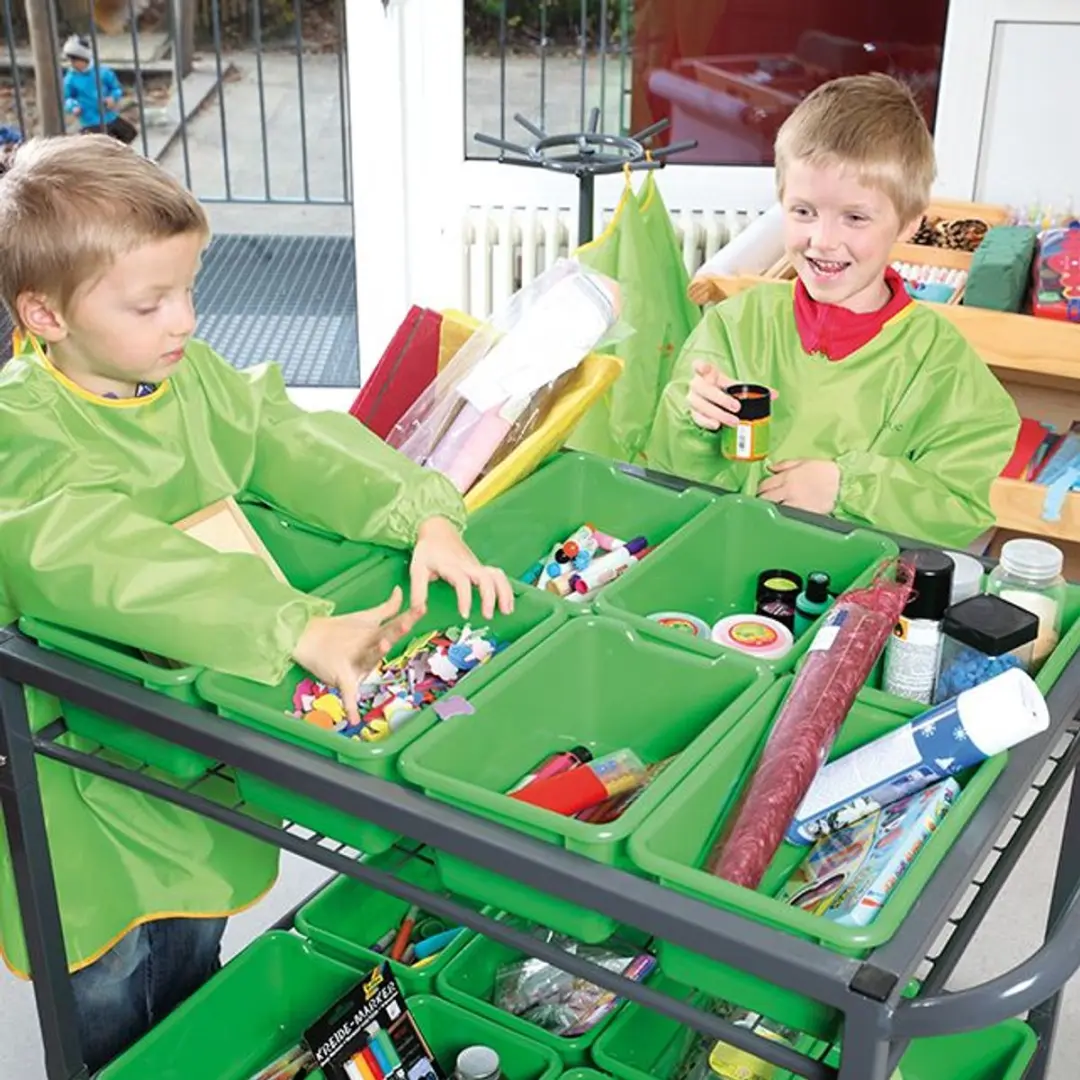 Beleduc Metalen Trolley Speelgoed