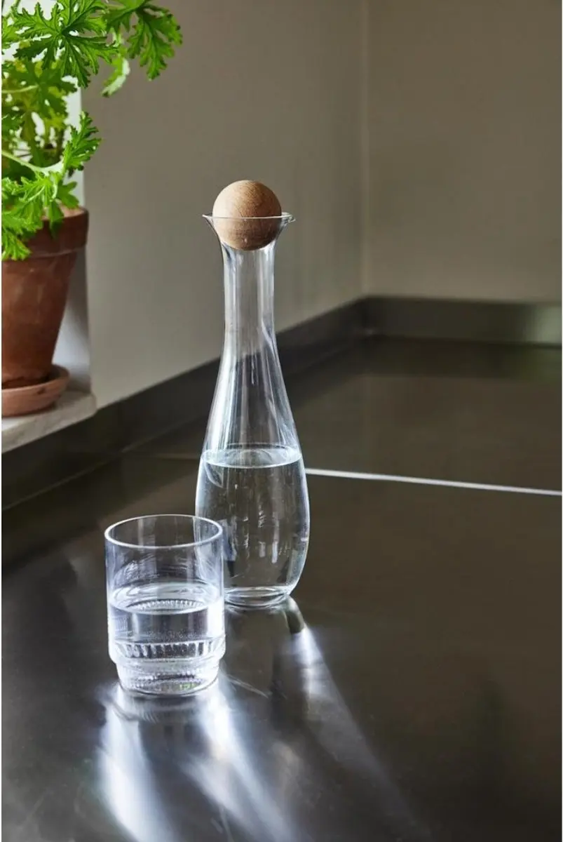 Sagaform Nature Karaf 1L - Transparant